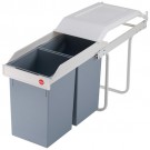 halio multi-box 2x15l built-in waste separation system