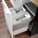 oko-liner kitchen waste pull out bins for 450mm cabinet