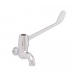 arley elbow action long lever bib taps for wall mounting
