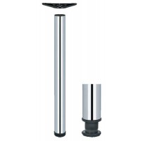 set of chome table legs 635.24.273