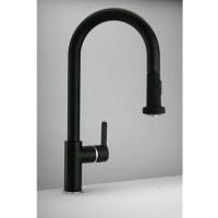 paini arena pull out spray tap finish-black