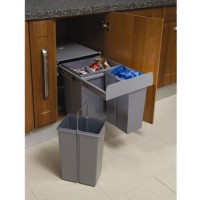 innostor b27 pull-out waste bin 40 litres