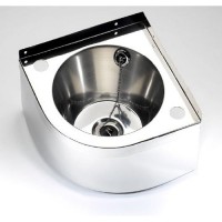 fw240c corner wall mounted stainless steel hand wash basin sink