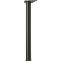 fmk710bl table leg 710 mm high, ø 60 mm - black coloured