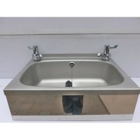 fw480 wall mounted stainless steel hand wash basin